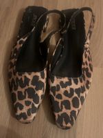 Sling backs pumps ballerinas 40 Leopard