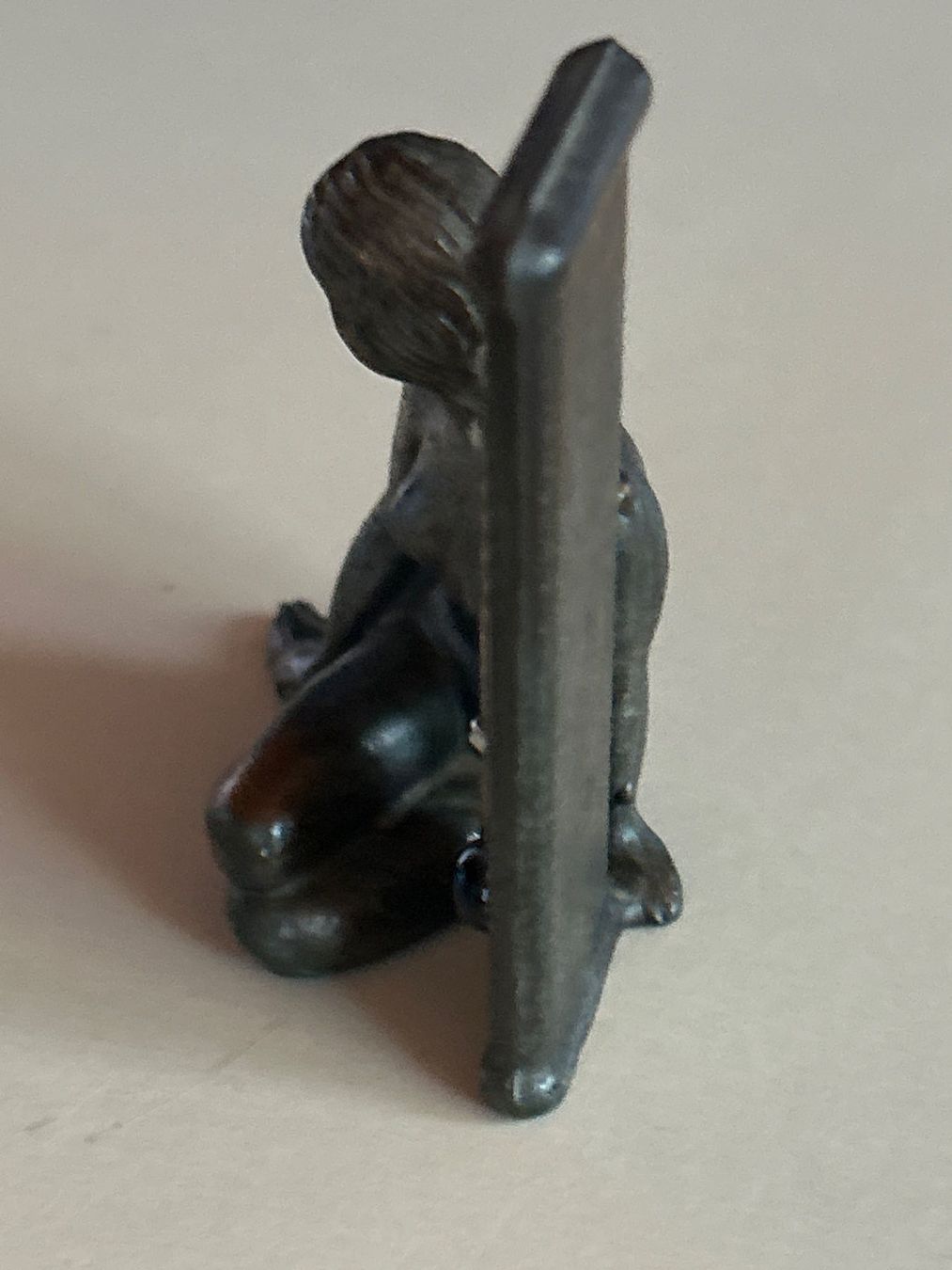 Sonstiges für Haushalt & Wohnen: Dekoratives Thermometer mit Frauenfigur Messing alt – Gebraucht aus Villnachern von RicardoMary 1