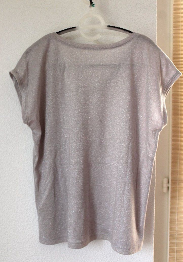 T-shirt: Oberteil mit Glizer, verm. M/L – Usato da Locarno venduto da madame-tus-sauds 5