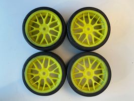 Reifen-Felgen Set 4 Stk. HPI Racing etc. Vintage
