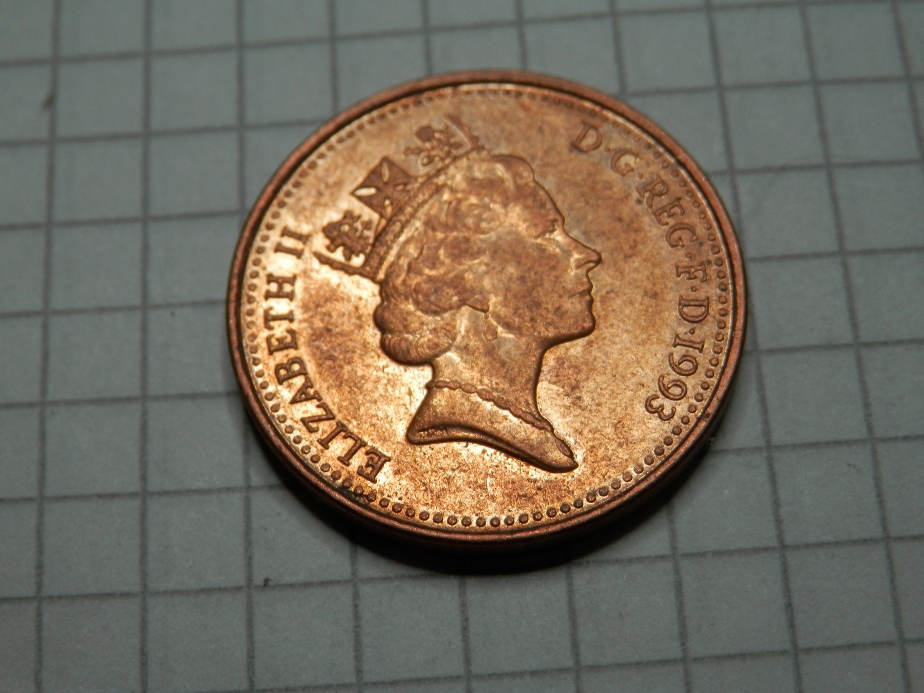 Tutti le monete: Großbritannien 1 Penny, 1993 – Usato da Weiach venduto da weiach81