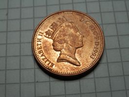 Großbritannien 1 Penny, 1993