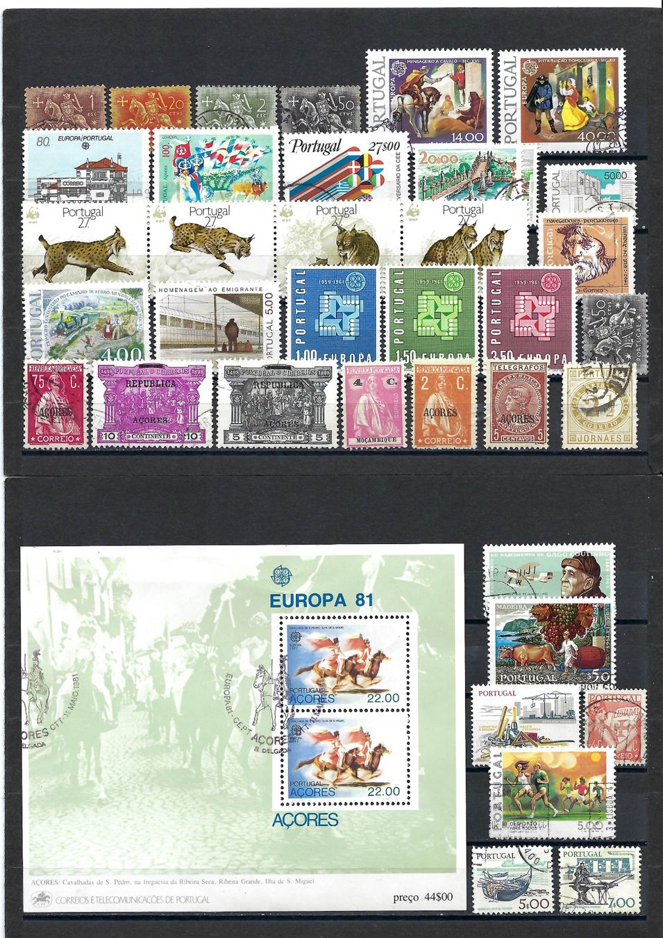 Tutti i francobolli: Briefmarken aus Portugal – Usato da Bronschhofen venduto da Imsr 1