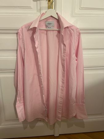 Hemd Charles Tyrwhitt rosa Classic Fit Kragenweite 41/86cm