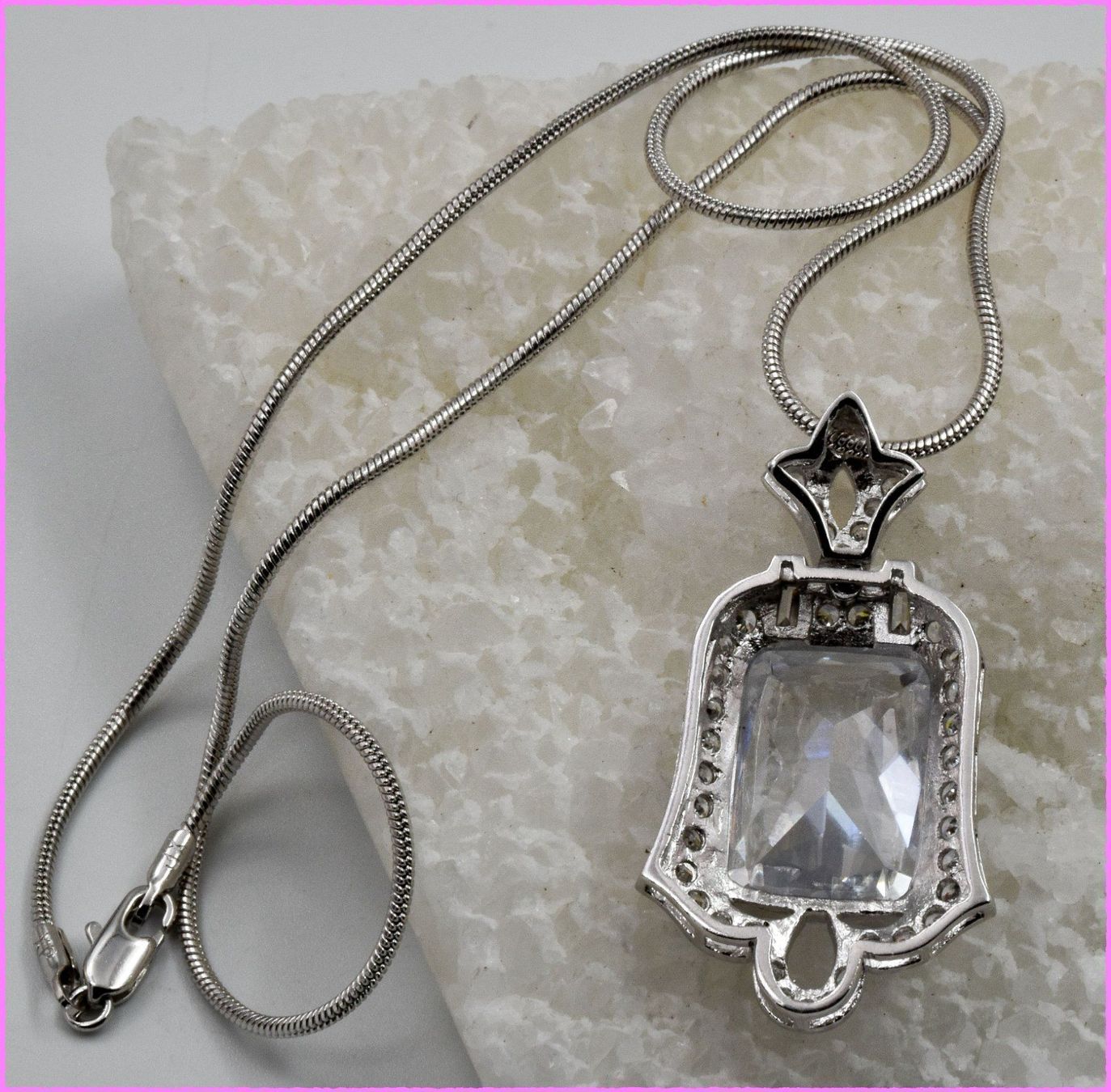 Ciondoli: Grosser eindrucksvoller Anhänger mit Zirkonia – Nuovo e nell'imballaggio originale da Oberglatt ZH venduto da Diamond-Girl 5