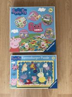 Peppa Pig / Peppa Wutz Puzzle & 6 in 1 Spiele / Games