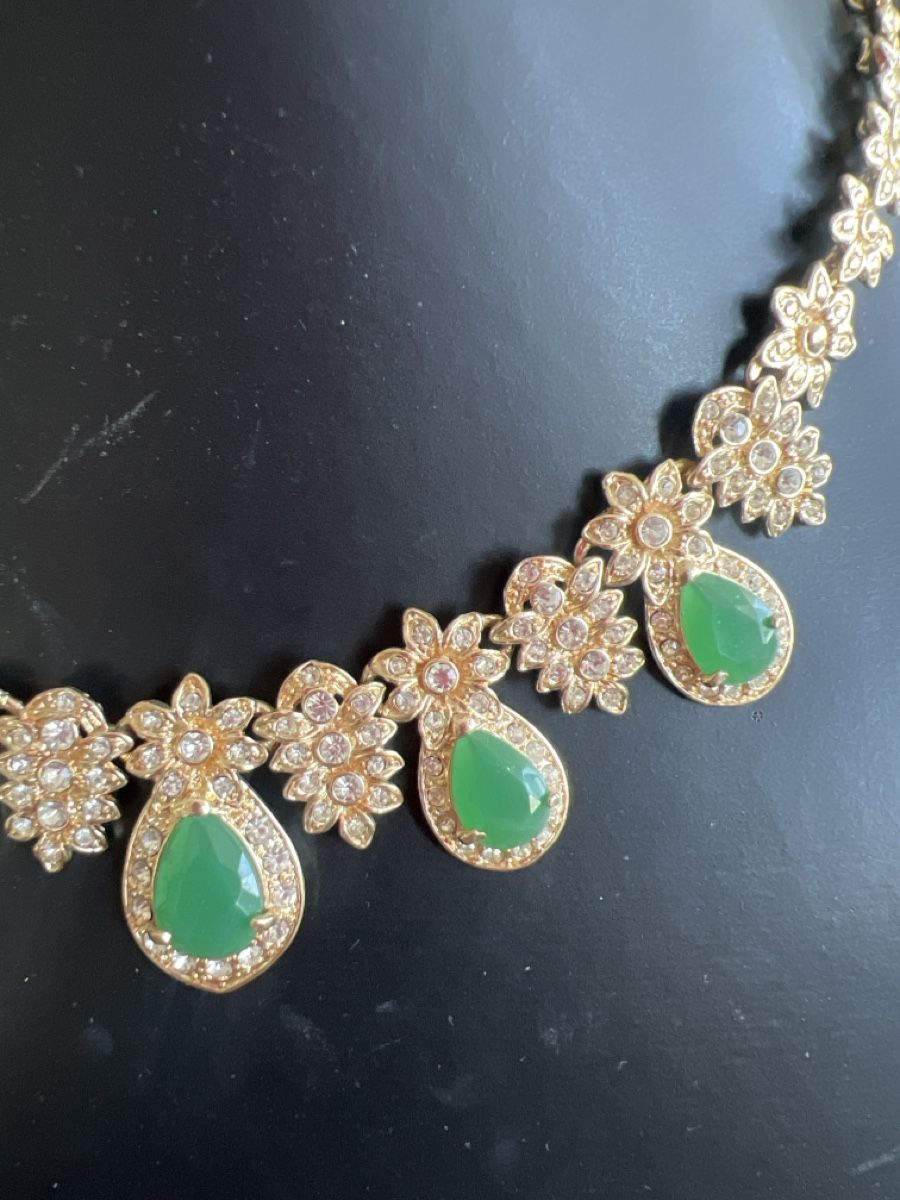 Ketten: Collier besetz mit Stein – Neu (gemäss Beschreibung) aus Seon von Sunny-Schmuck78 1