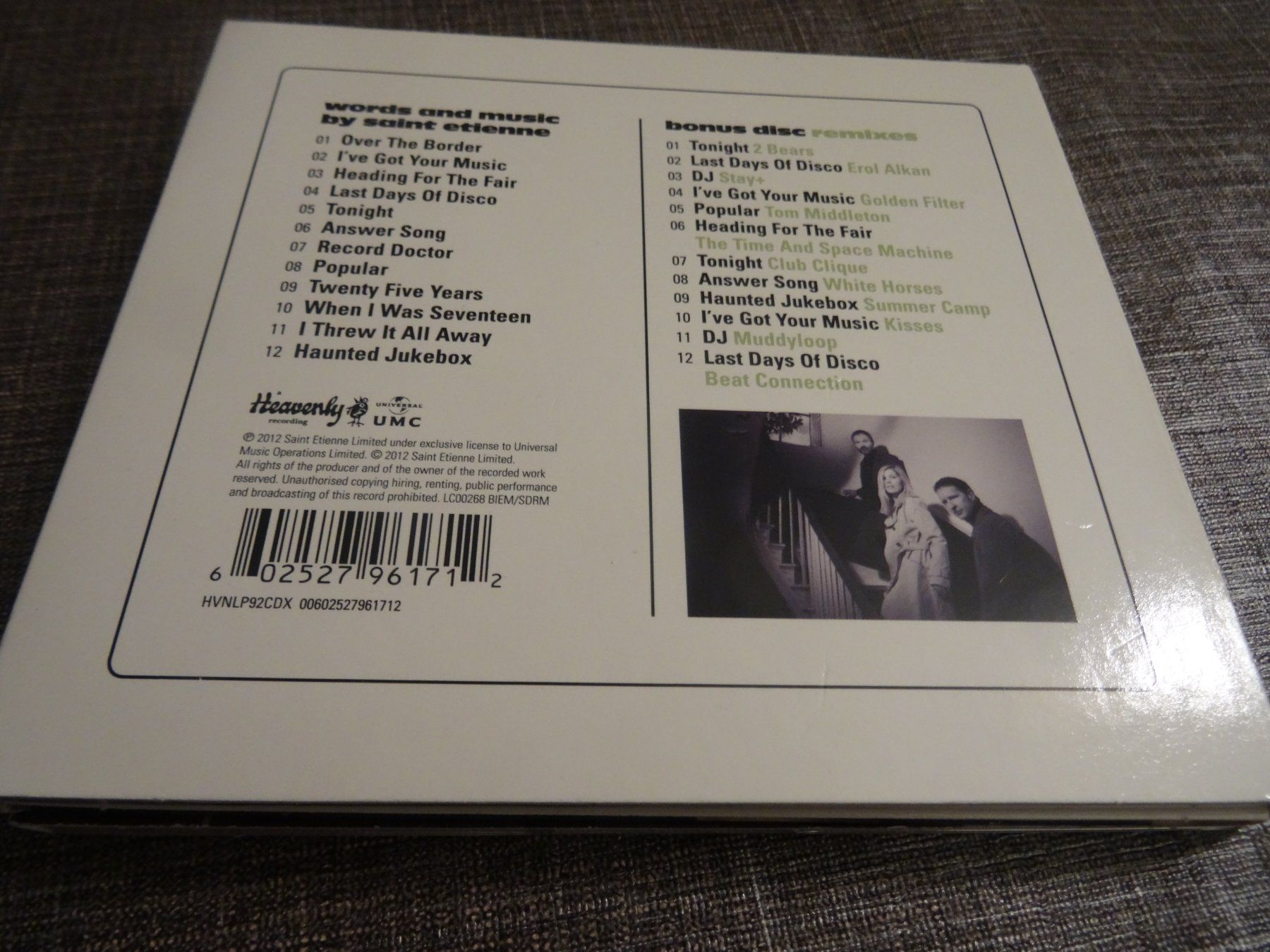 CDs: Saint Etienne - Words and Music CD – Gebraucht aus Olten von Disc-Ausverkauf 1