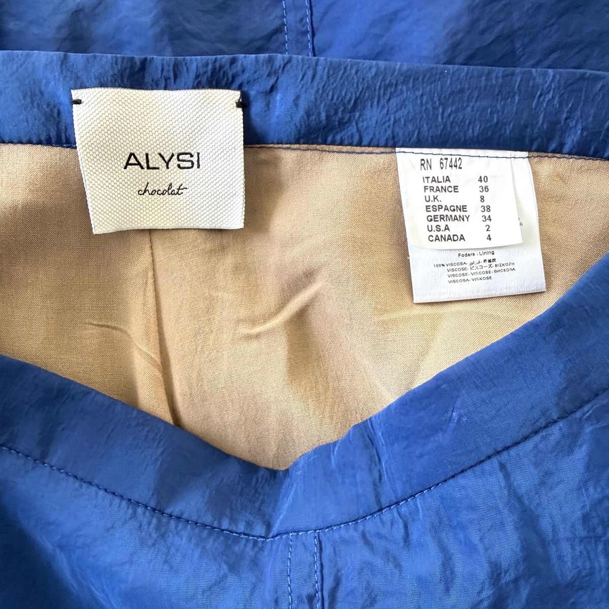 Gonne: ALYSI Blue Skirt – Nuovo (secondo la descrizione) da Freienbach venduto da Avviivva_Shop 6
