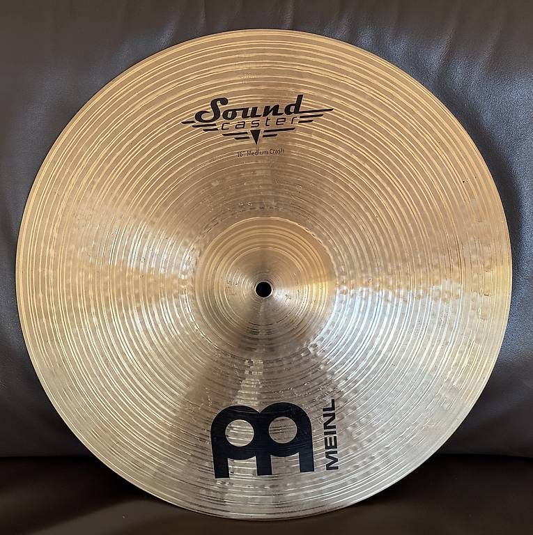 Meinl Strumenti musicali: Meinl Sound Caster Crash – Usato da Balgach venduto da Kraxlifant