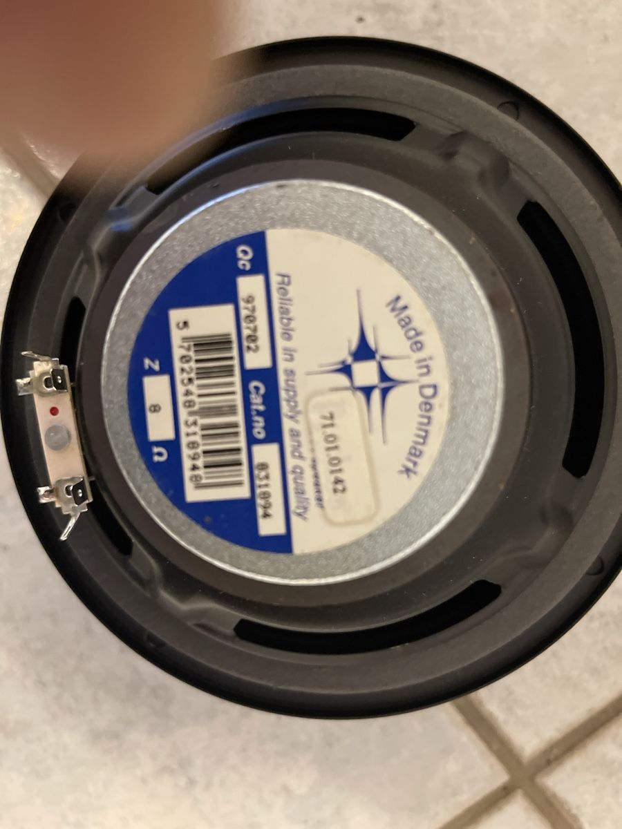Casse acustiche: 8Ω Woofer - Peerless 970702 Made In DENMARK – Usato da Trimbach venduto da ELITA-5 7