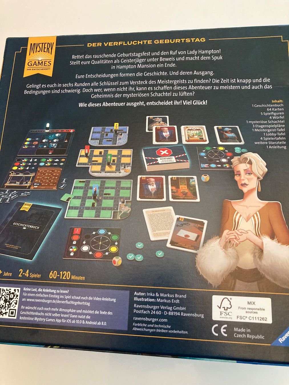 Ravensburger Giochi: Der verfluchte Geburtstag, Spiel – Nuovo (secondo la descrizione) da Emmenbrücke venduto da JJ_89 2