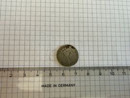 Silbermünze Frankreich 50 Centimes 1900