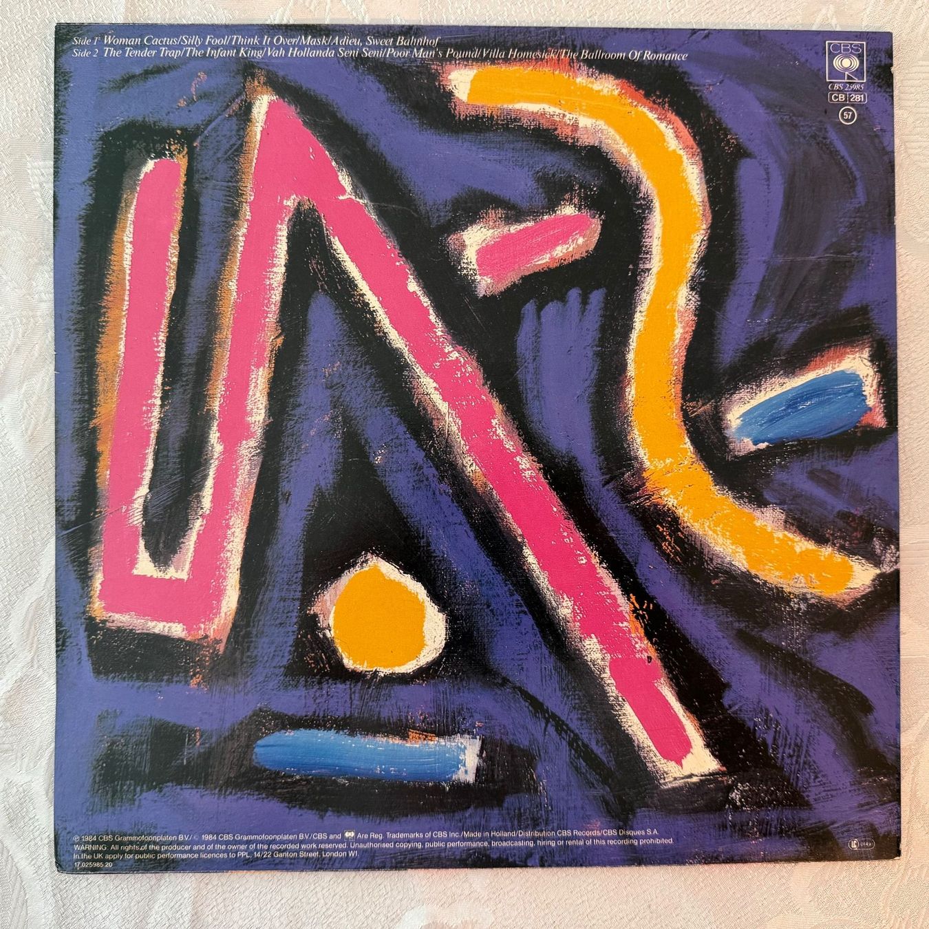Schallplatten: THE NITS - adieu, sweet bahnhof – Gebraucht aus Zürich von fehlton 1