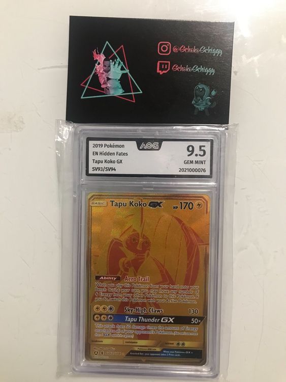 Pokemon tapu KoKo GX Gold grade Kaufen auf Ricardo