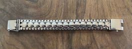 Aussergewöhnliches breites Silber Armband