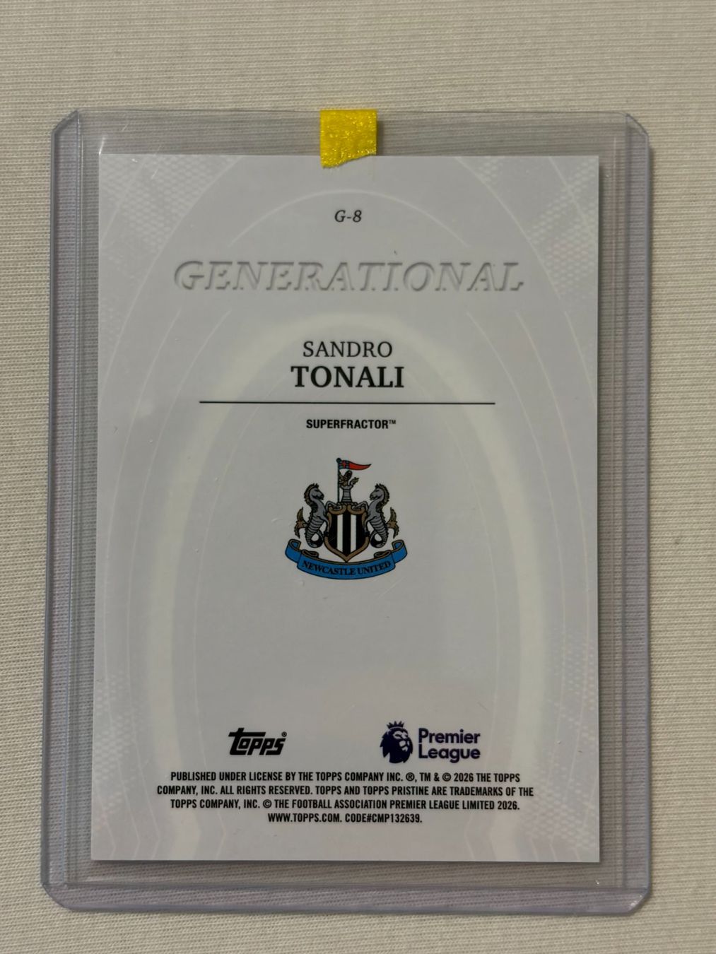 Topps Sammelbilder & Trading cards: Sandro Tonali Superfractor Generational 1/1 – Gebraucht aus Bülach von oli_j8pb 1
