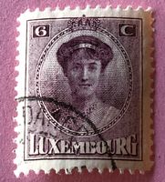 Briefmarken aus Luxemburg Großherzogin Charlotte gestempelt