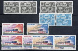 Schweden, Skandinavien Ausgaben 1969/1973 alle ** postfrisch