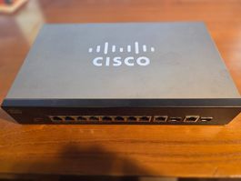 Cisco SG300-10MPP – 10-Port Gigabit PoE+ Switch