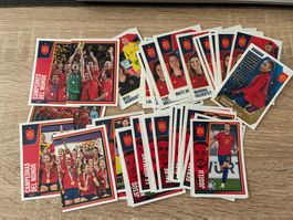 Panini Vamos Seleccion Spanien 54x Bilder ohne Doppelte