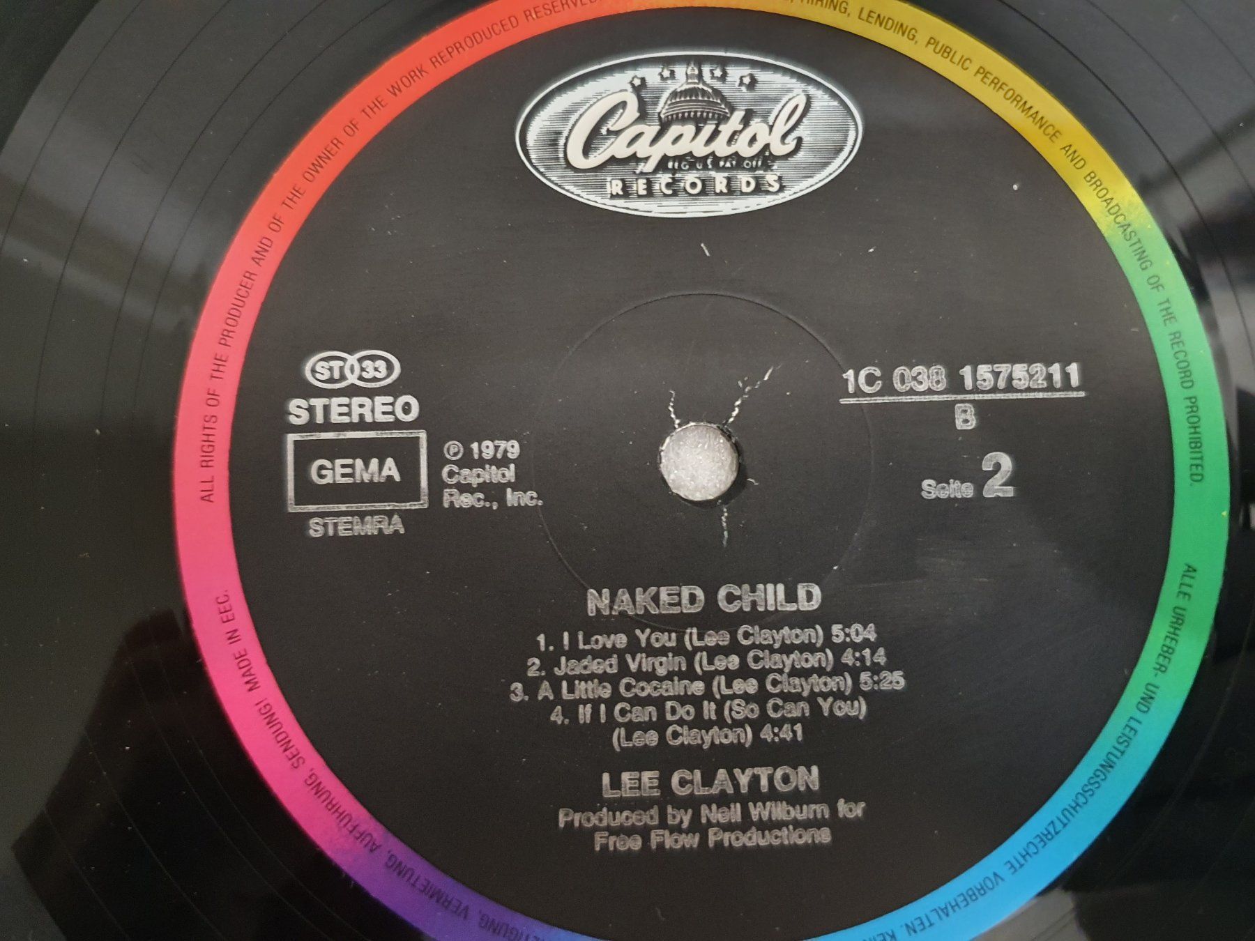 Dischi in vinile: Lee Clayton - Naked Child – Usato da Uster venduto da Vinyl-Leidenschaft 7