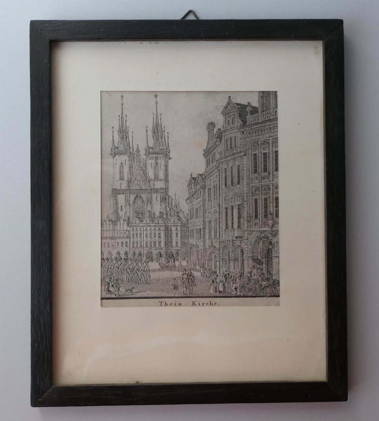 Incisioni: Grafik Thein Kirche Prag Carl Janovsky – Usato da Frauenfeld venduto da Astra13 5