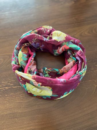 Codello Schlauchschal Blumendesign, neuwertig