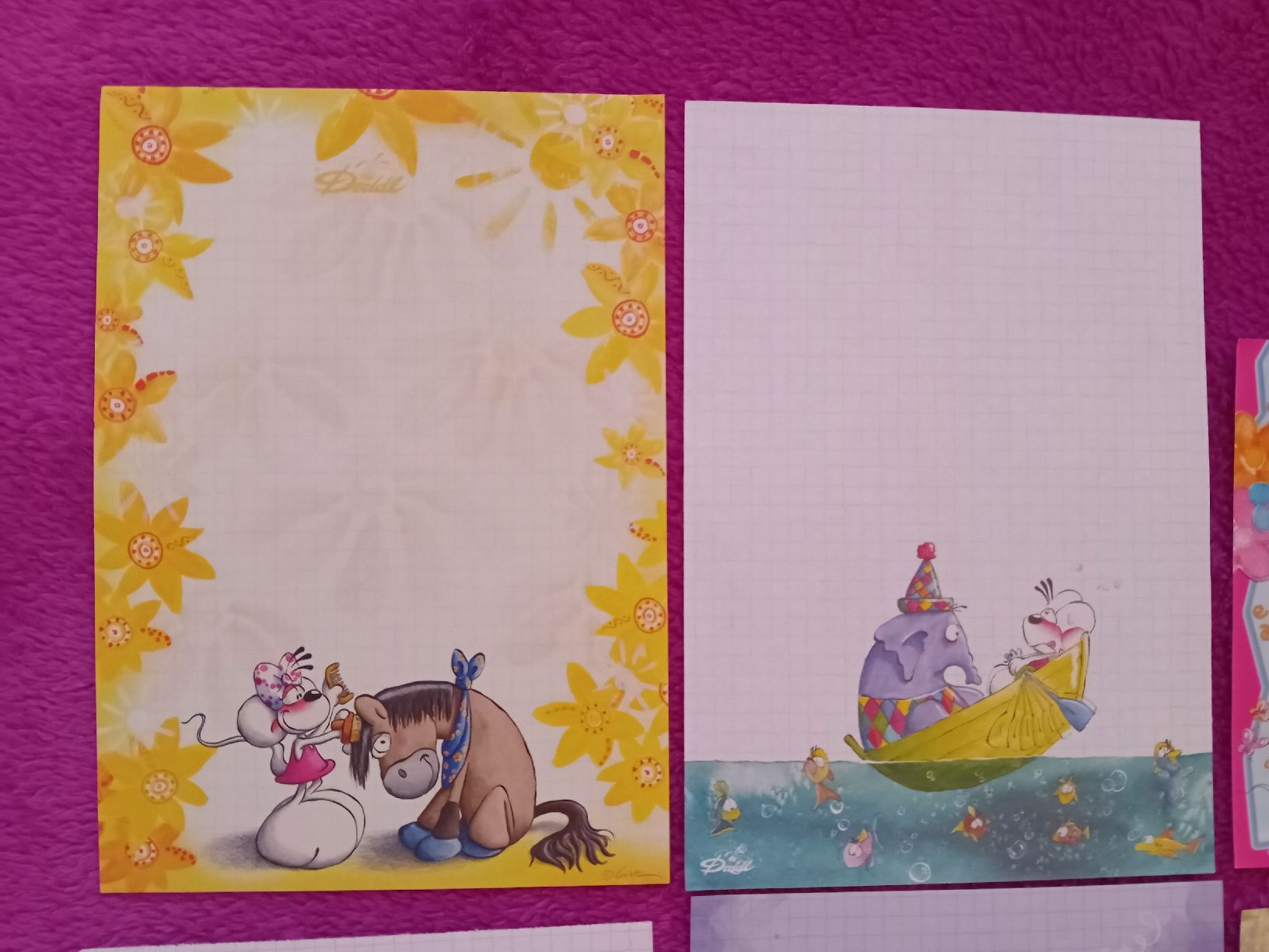 Papiere: Diddl Papier, 4 x A5, 2 x A6 – Neu (gemäss Beschreibung) aus Witterswil von hele04 1