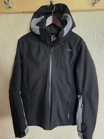 Veste de ski Wedze Piste 500 noire, taille M, portée 3 fois