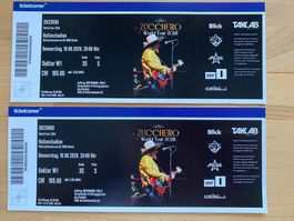 2 Tickets Konzert Zucchero 18.6.2026 Zürich