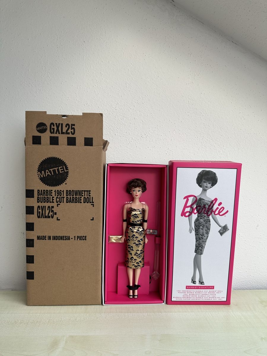 Bambole: Silkstone Bubblecut Barbie Puppe – Nuovo e nell'imballaggio originale da Zürich venduto da Kat_5557 1