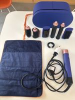 Dyson Airwrap Complete Blue Rosegold Neuwertig