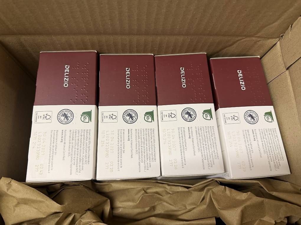 Delizio Cibi & Specialità: 4 Pack Delizio Espresso Classico (48 Kapseln) – Nuovo (secondo la descrizione) da Hombrechtikon venduto da SPS-Liquidationen 1