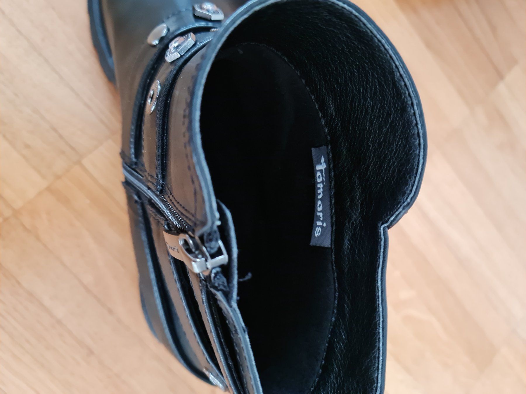 Tamaris Scarpe da donna: Tamaris Cowboy Bikerstiefelleten – Nuovo (secondo la descrizione) da Jona venduto da Bubi22 3