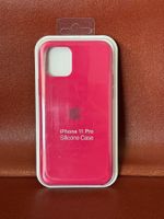 Apple iPhone 11 Pro Silicone Case Kirschrot
