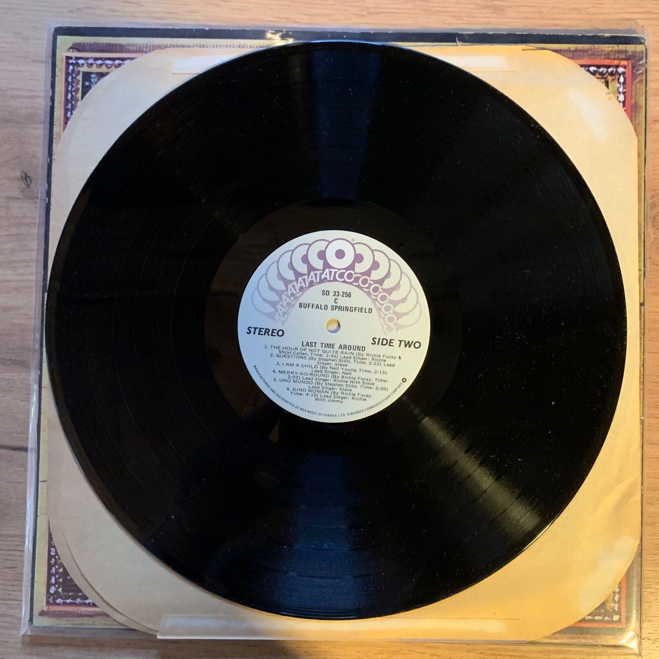 Dischi in vinile: BUFFALO SPRINGFIELD - LAST TIME AROUND...RE CAN... VG++/VG++ – Usato da Gals venduto da Diskopatshop 4