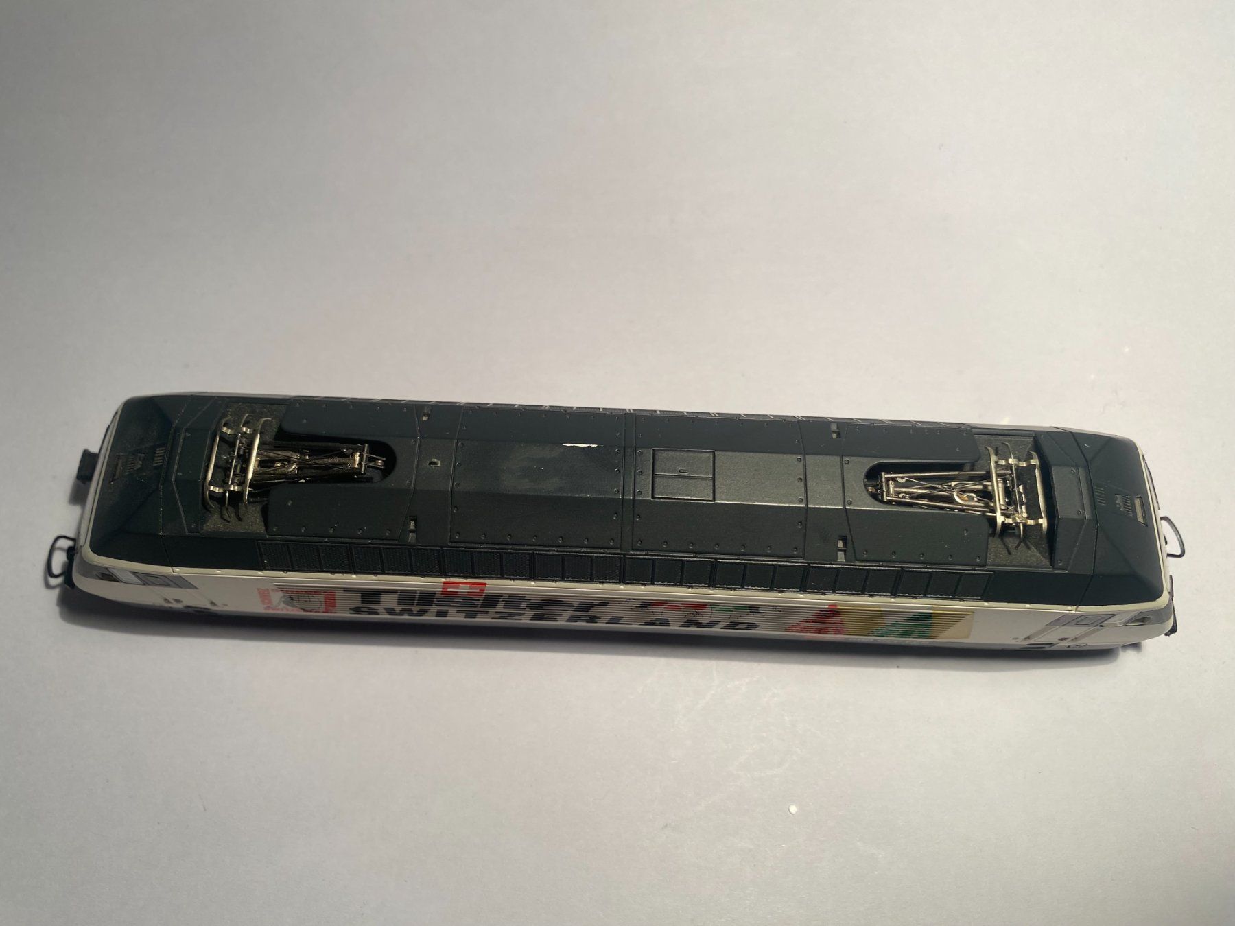 Roco Modellini di ferrovie: ROCO E-Lok SBB RE460 TILSITER weiss, DC Analog – Usato da Buchrain venduto da Modellbahn11 5