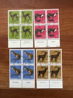 1967   PJ  CH Erstag gest.Viererblock mit Tab  (K155)