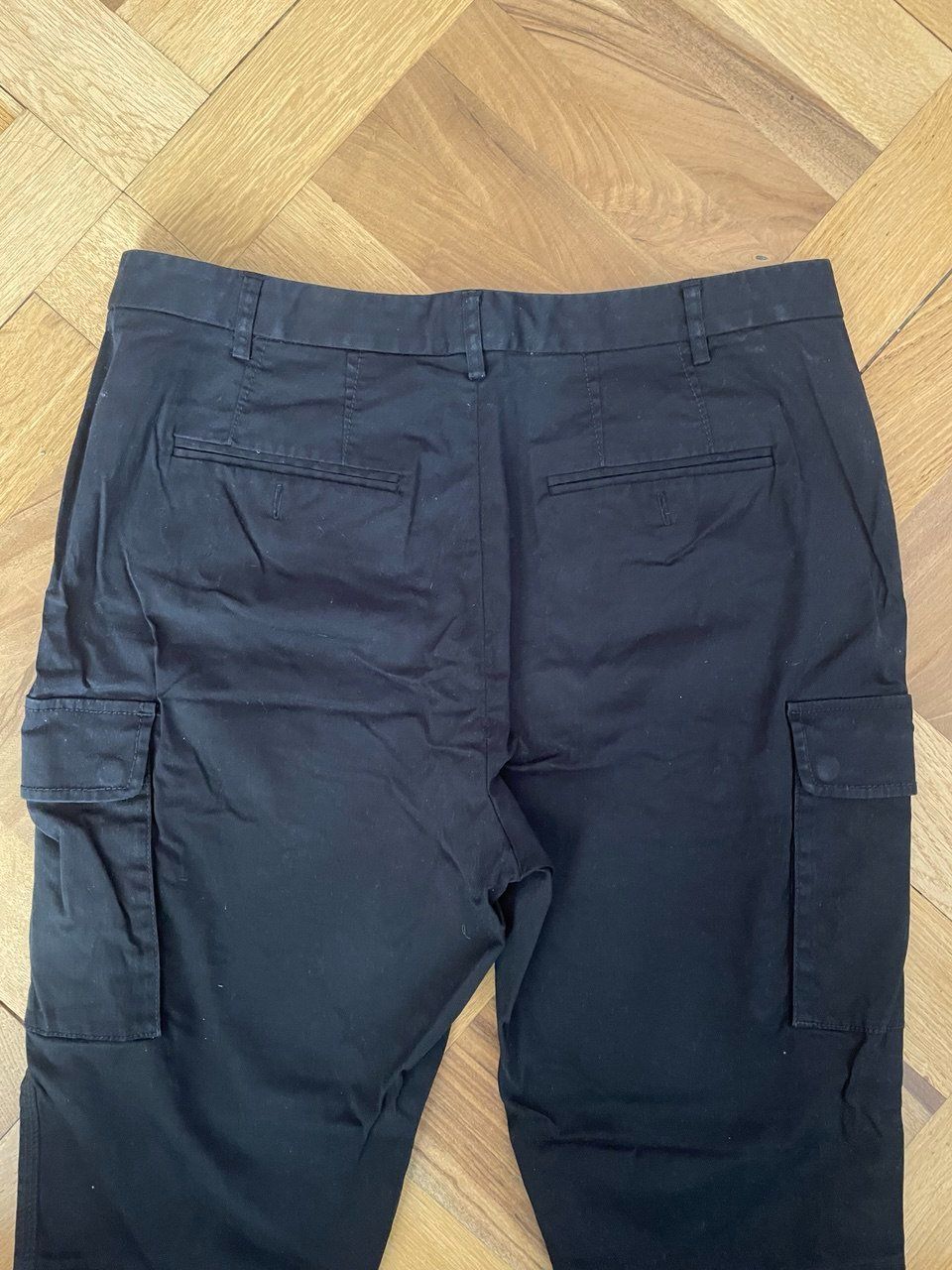 Hosen: Pantalon cargo noir ATM, taille 34 – Gebraucht aus Ecublens VD von cle_d8j8 2