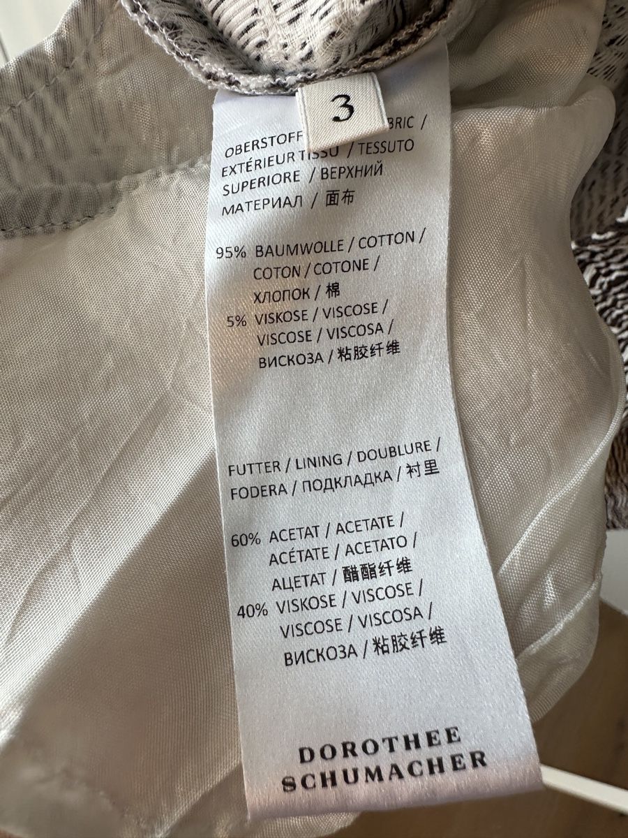 Dorothee Schumacher Vestiti: Dorothee Schumacher Kleid, zebralook – Usato da Speicher venduto da pat_ddn8 3