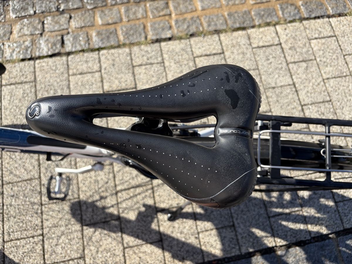 Simplon Biciclette: Simplon Damenvelo weiss/blau – Usato da Eschen venduto da Lisi117 1