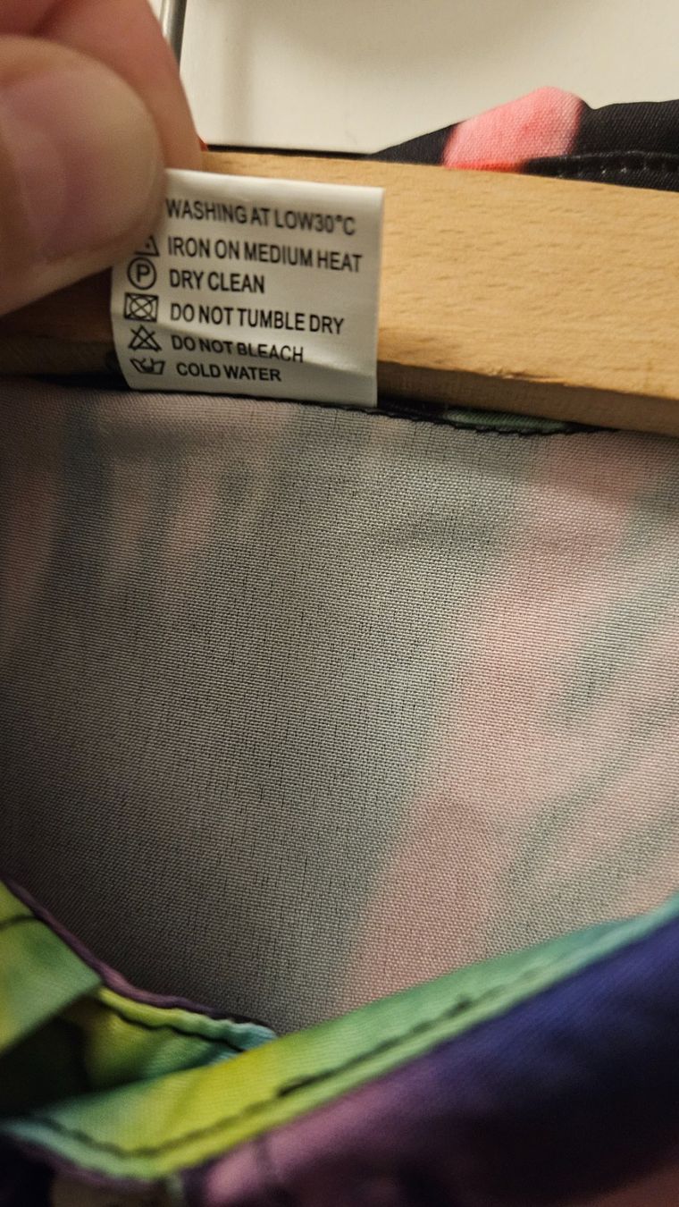 Camicie: Camicia uomo tg.L poliestere "palme" – Usato da Melano venduto da H-Sara 3