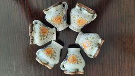 6 Tessiner Boccalino; Schnapsbecher, neu
