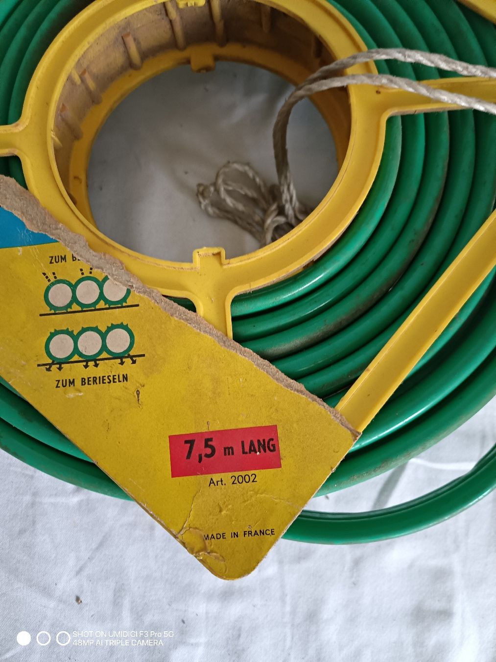 Rohre & Schläuche: Wasserschlauch 7.5m Kunststoff  – Neu und originalverpackt aus Aarwangen von to-hirschi 1