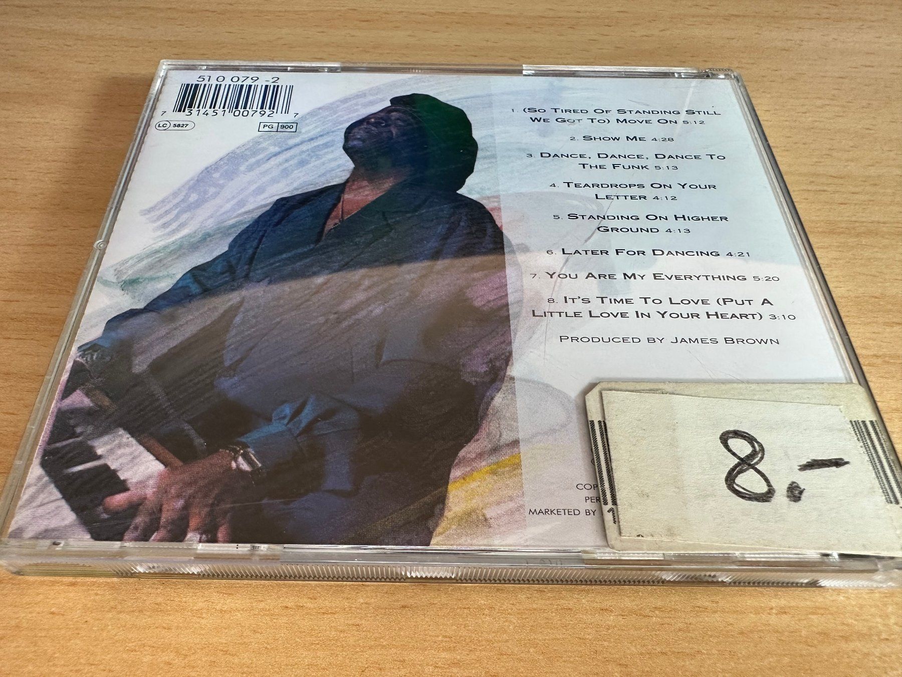 CD: James Brown – Love Over-Due – Usato da Rikon im Tösstal venduto da Alpenmutz 1