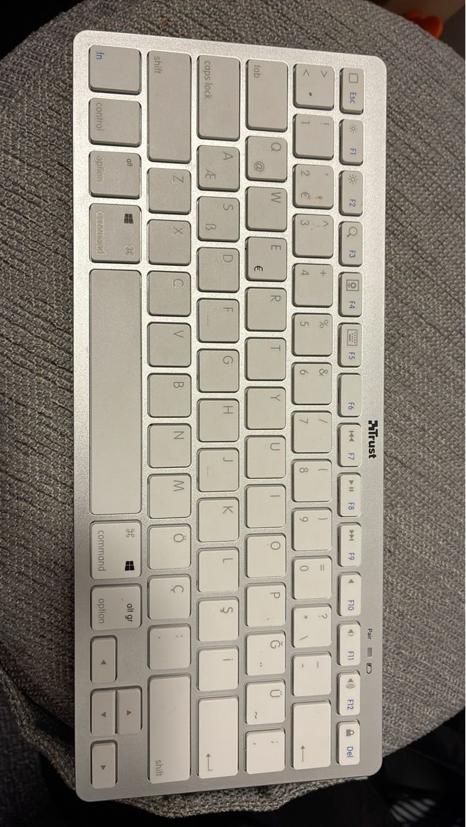 Trust Claviers: Trust Wireless Keyboard Silver – D'occasion à St-Prex par tan_qg7y