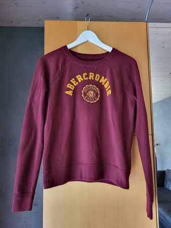 Sweat Abercrombie & Fitch bordeaux 