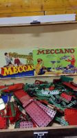 Meccano Blech Baukasten mit Holzbox (LG)