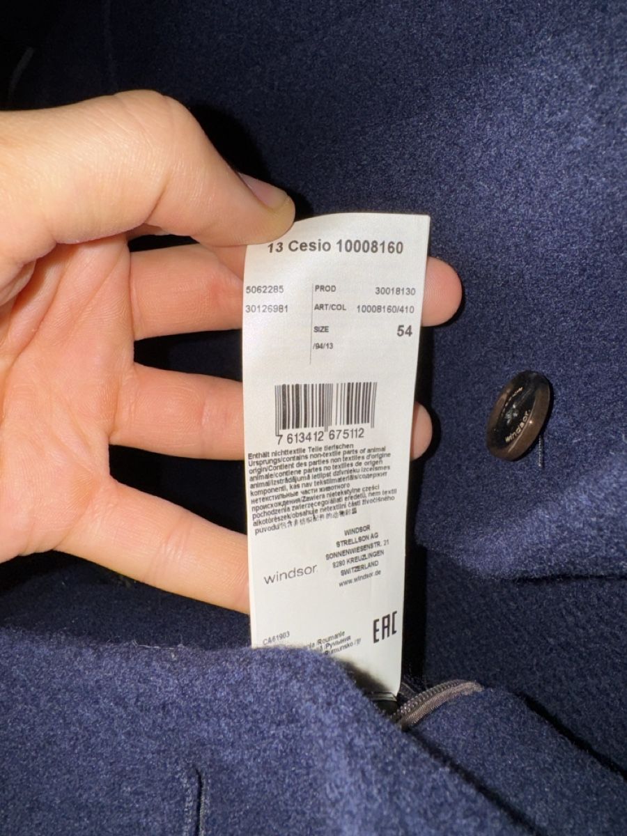 Windsor Mäntel: Windsor Wollmantel – Neu (gemäss Beschreibung) aus Zürich von fri_m8f5 2